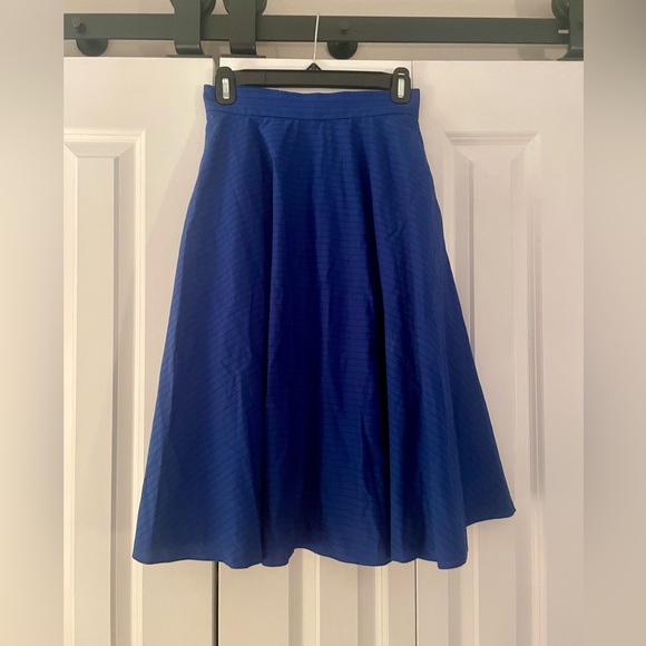 Uniqlo Blue A-Line Skirt - Picture 1 of 3